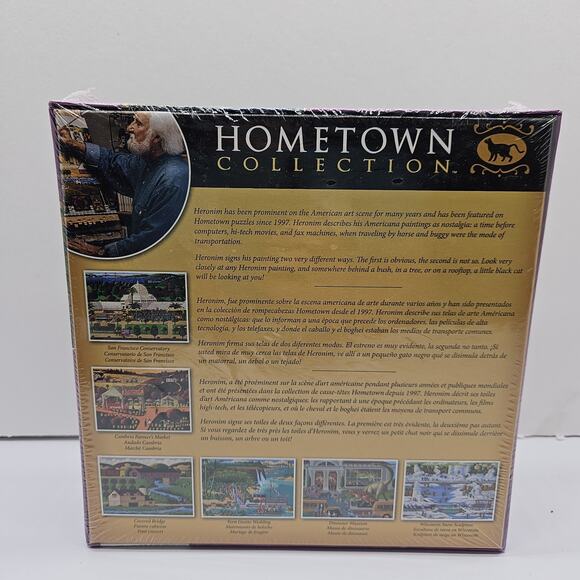 Hometown Collection 1000 Pc Puzzle Artist Heronim New San Francisco - Picture 2 of 3